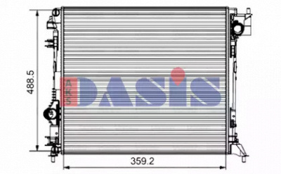 AKS DASIS 070192n -  Радиатор, охлаждение двигателя